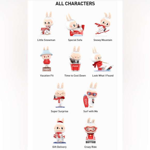 The Monsters/Coca-Cola Blind Box Figurine - Picture 4 of 11